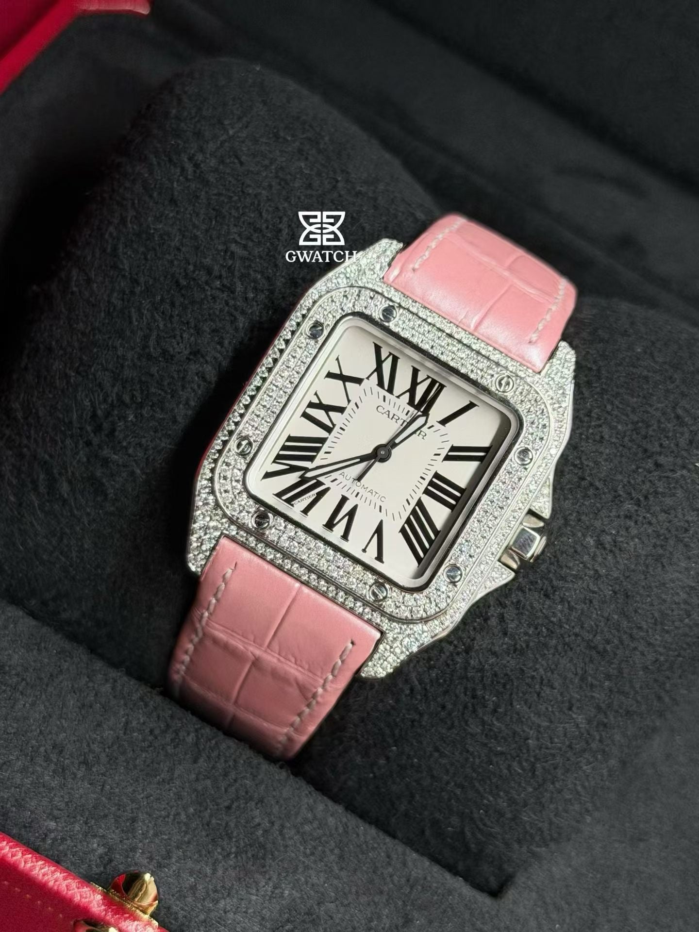 Cartier Santos 100 2878 Midside M