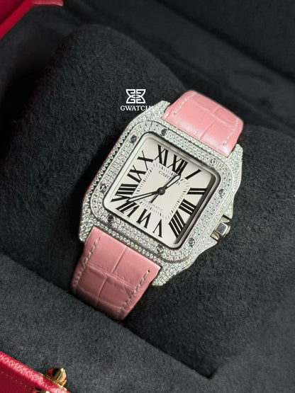 Cartier Santos 100 2878 Midside M