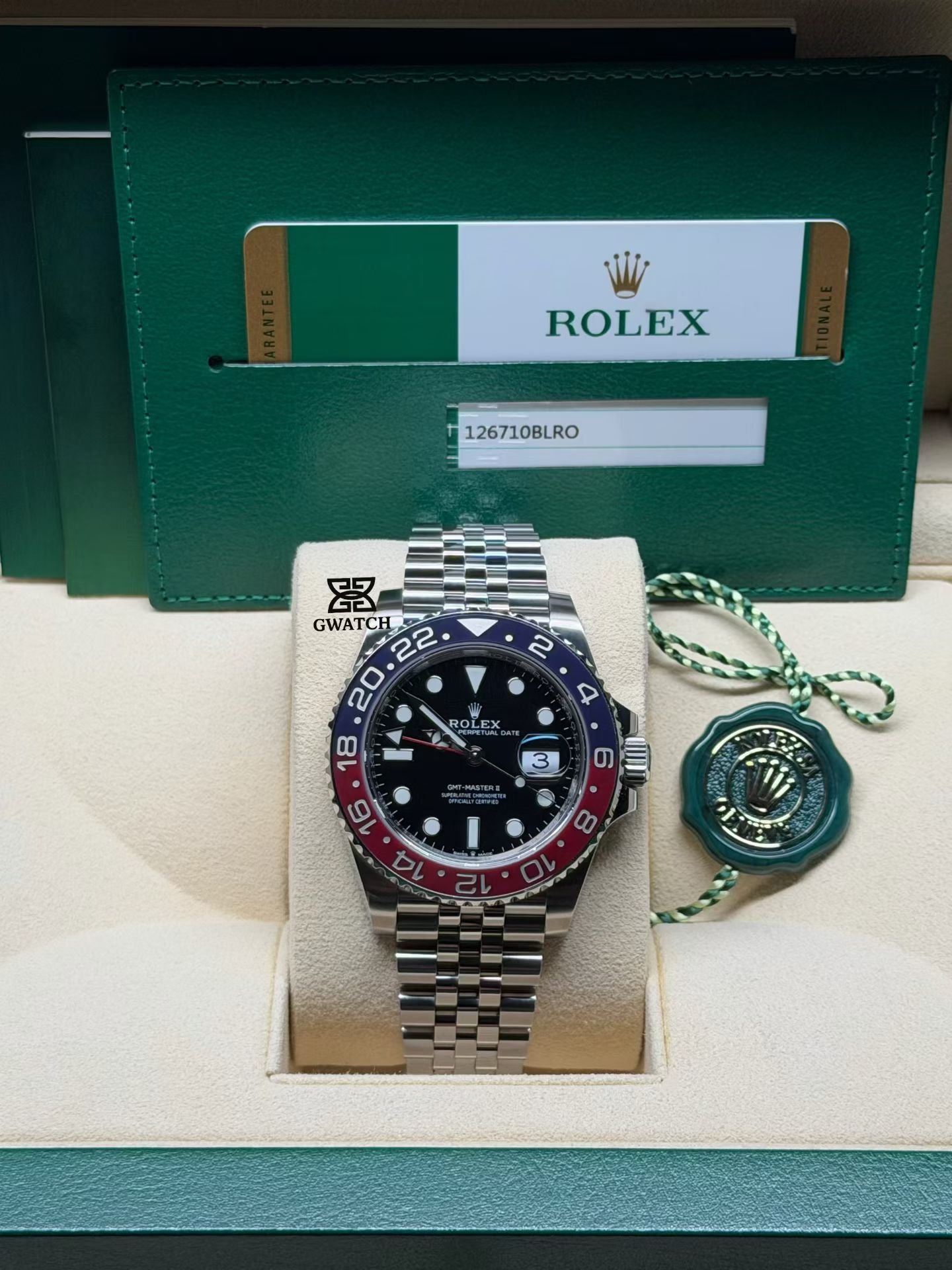 Rolex GMT Master II 126710BLRO