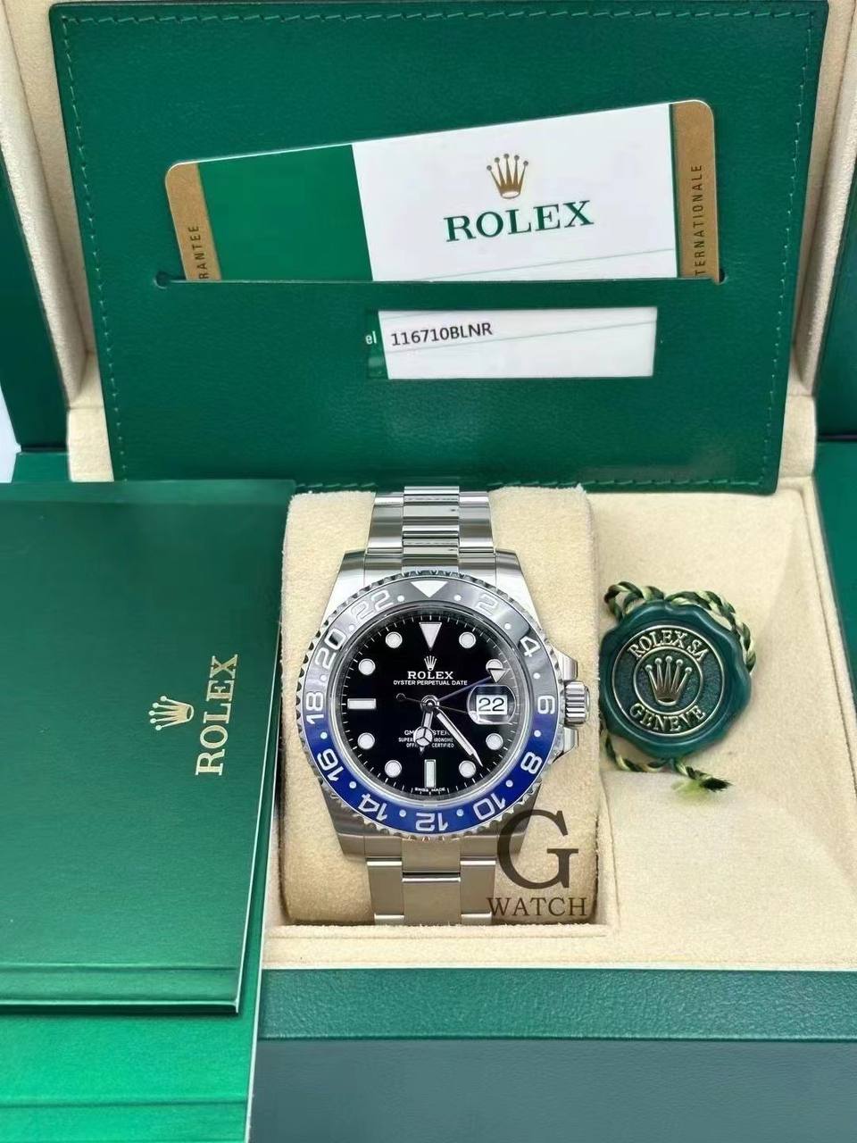 Rolex GMT Master II Batman 116710BLNR