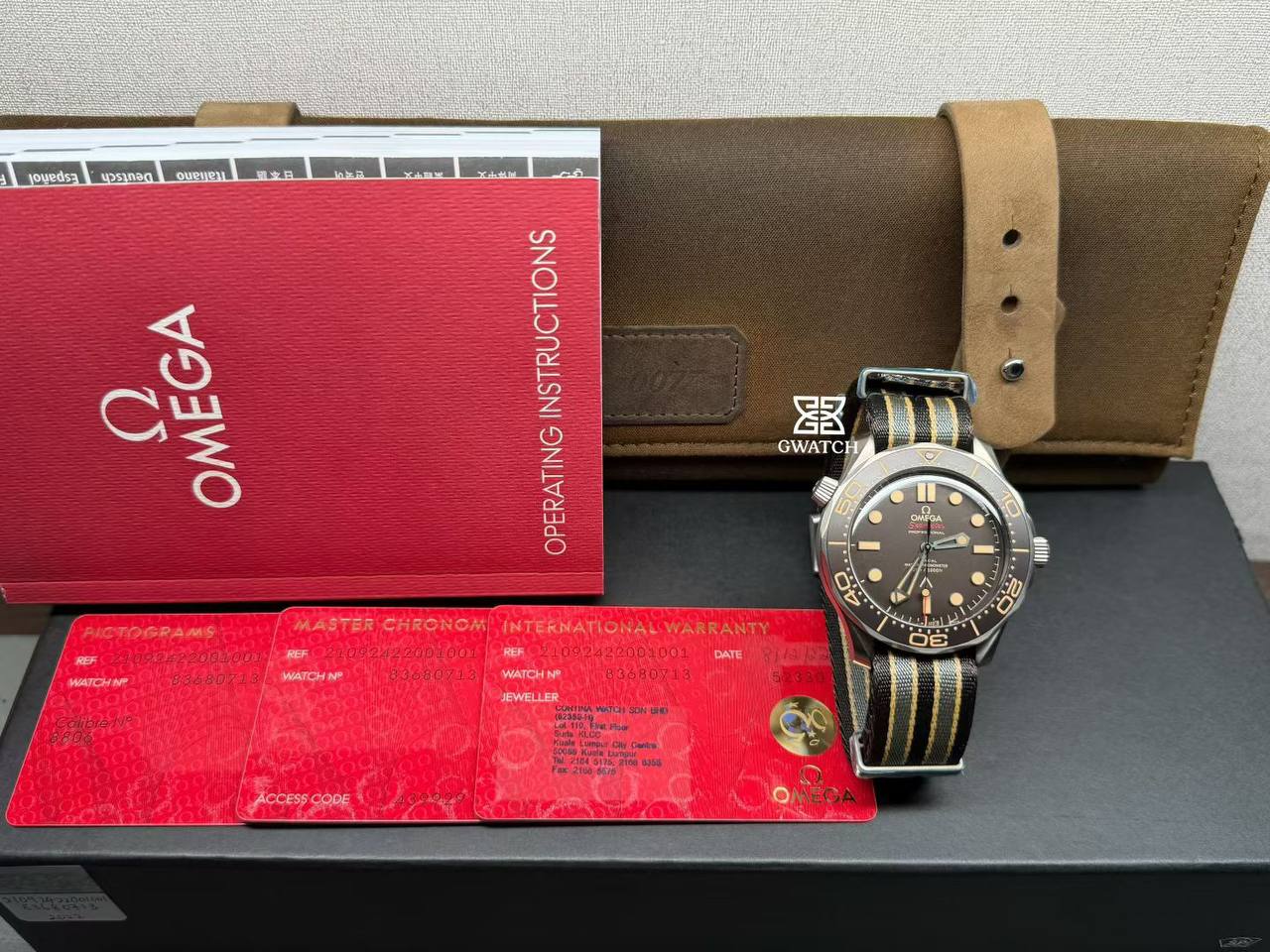 Omega Seamaster Diver4 300M 210.92.42.20.01.001