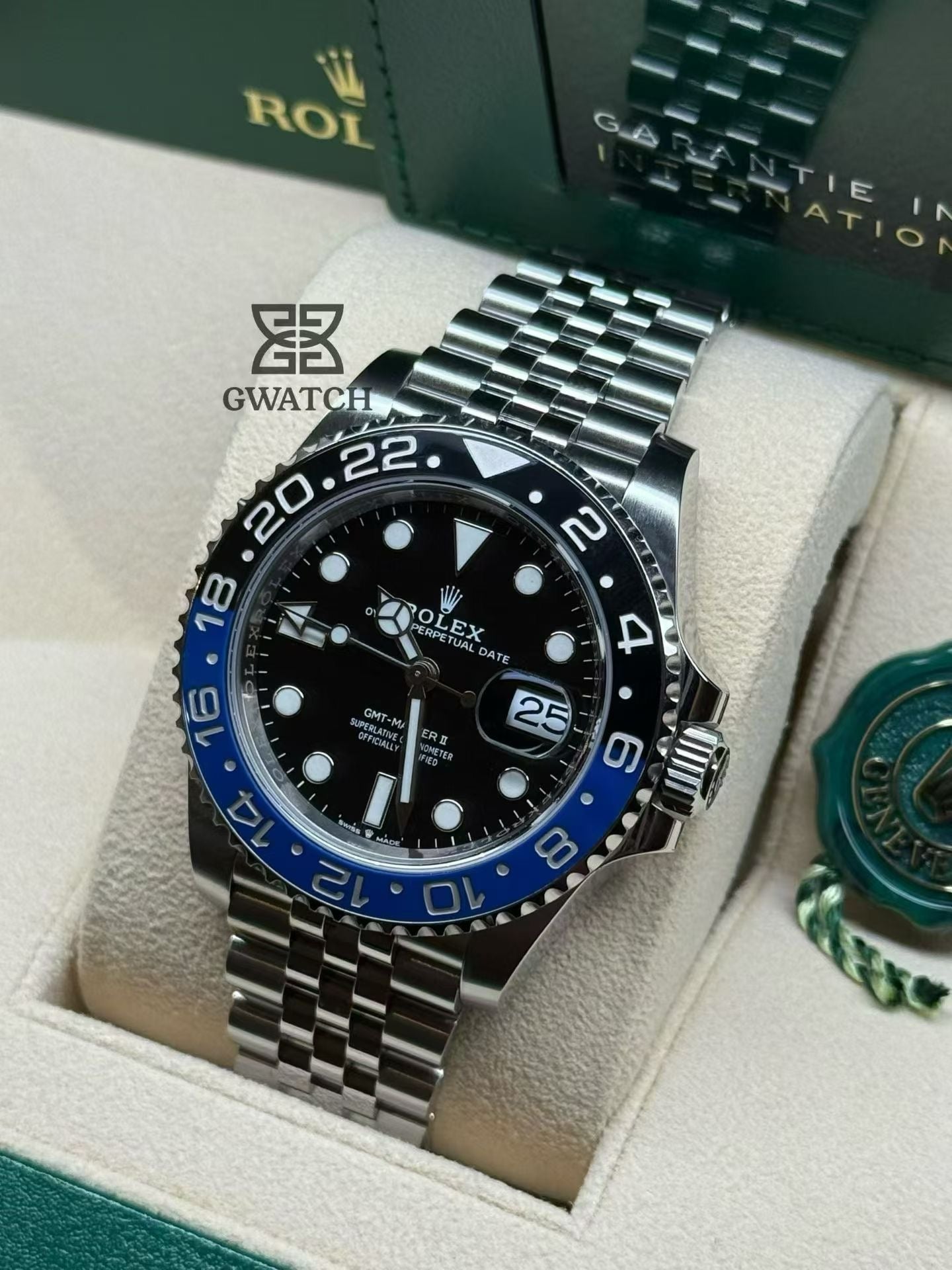 Rolex GMT Master II Batgirl 126710BLNR
