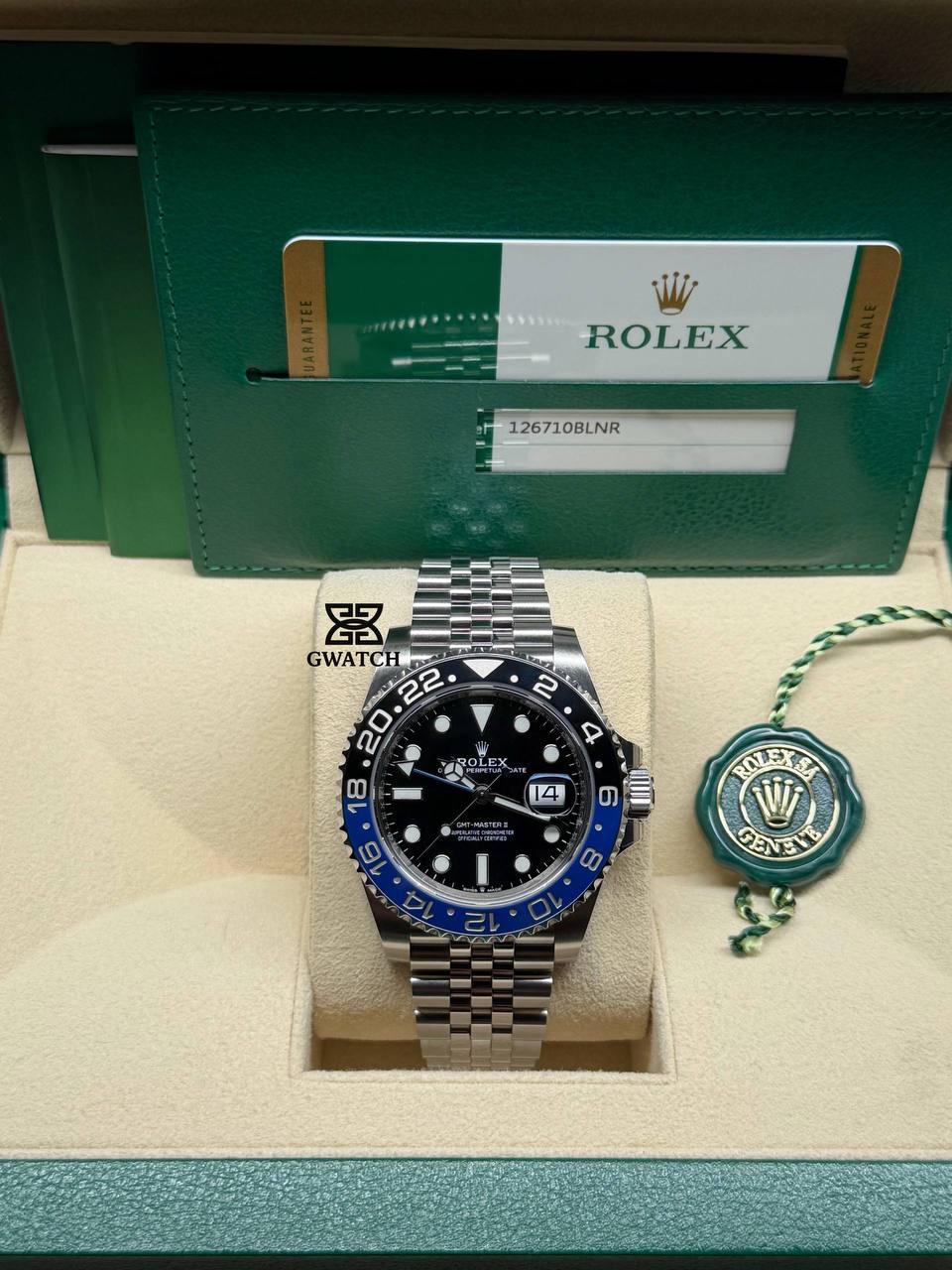 Rolex GMT Master ll Batgirl 126710BLNR
